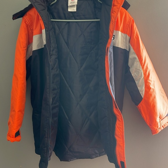 Bears jacket size youth 10/12 blue and orange color - Picture 2 of 11